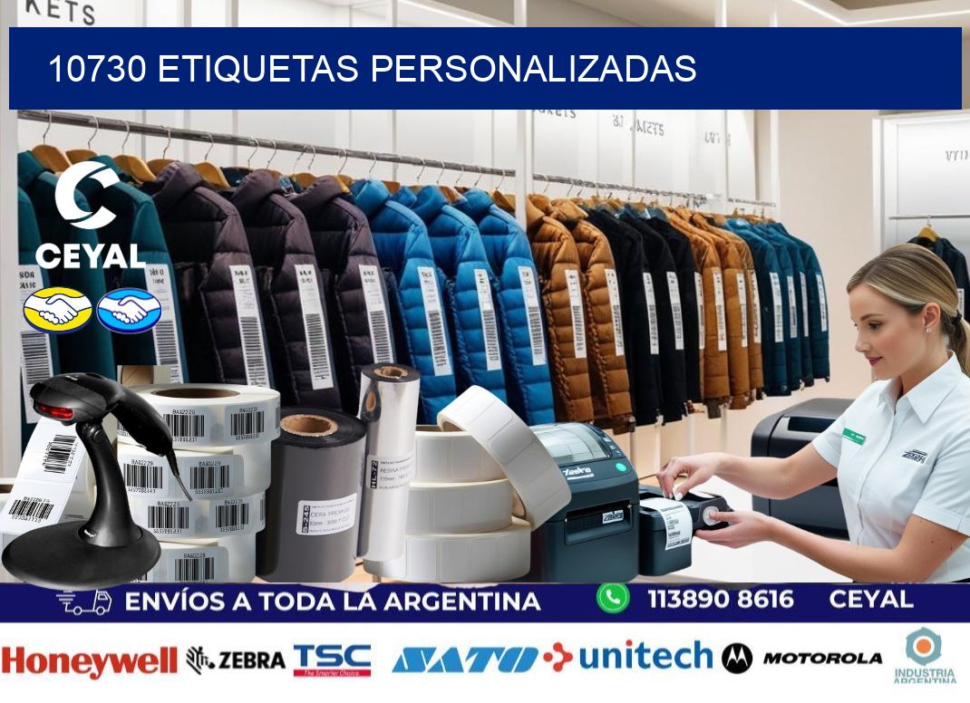 10730 Etiquetas personalizadas