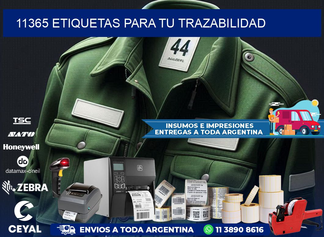 11365 etiquetas para tu trazabilidad