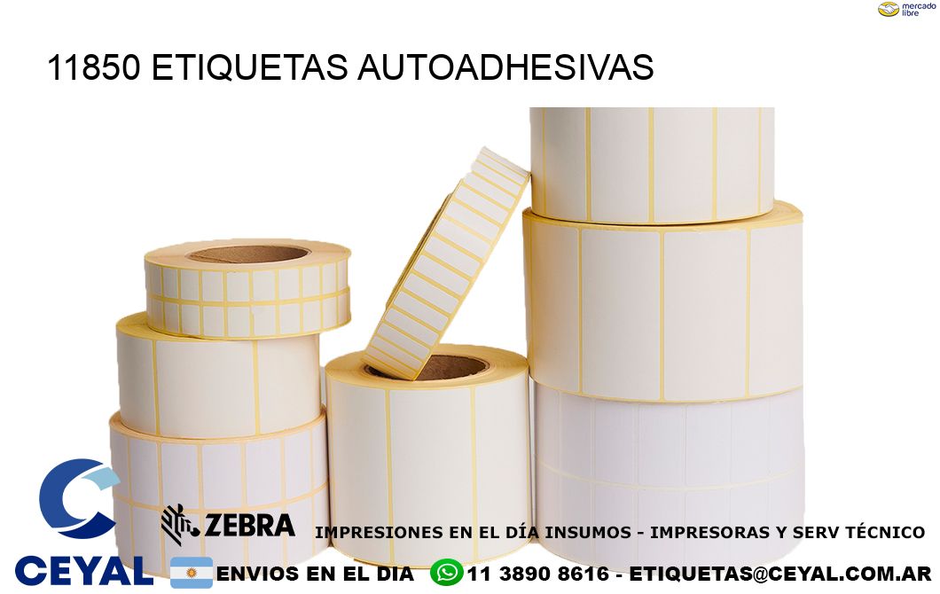 11850 etiquetas autoadhesivas