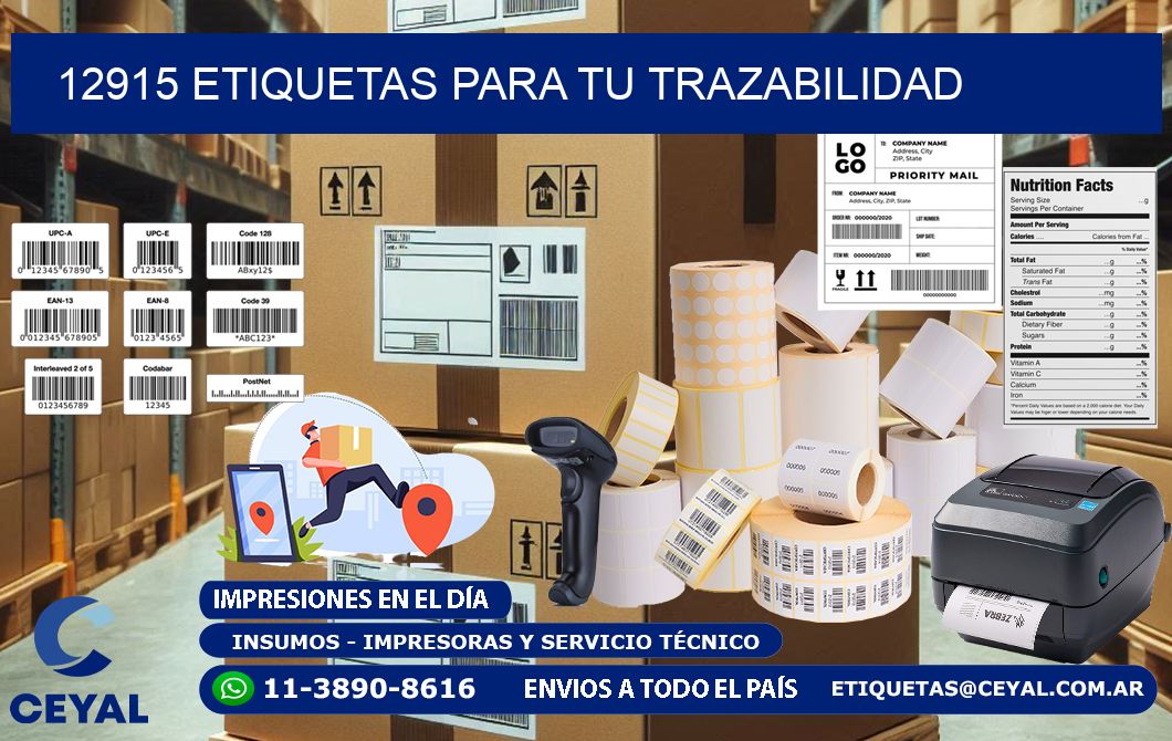 12915 etiquetas para tu trazabilidad