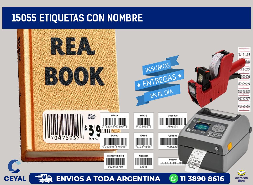 15055 etiquetas con nombre