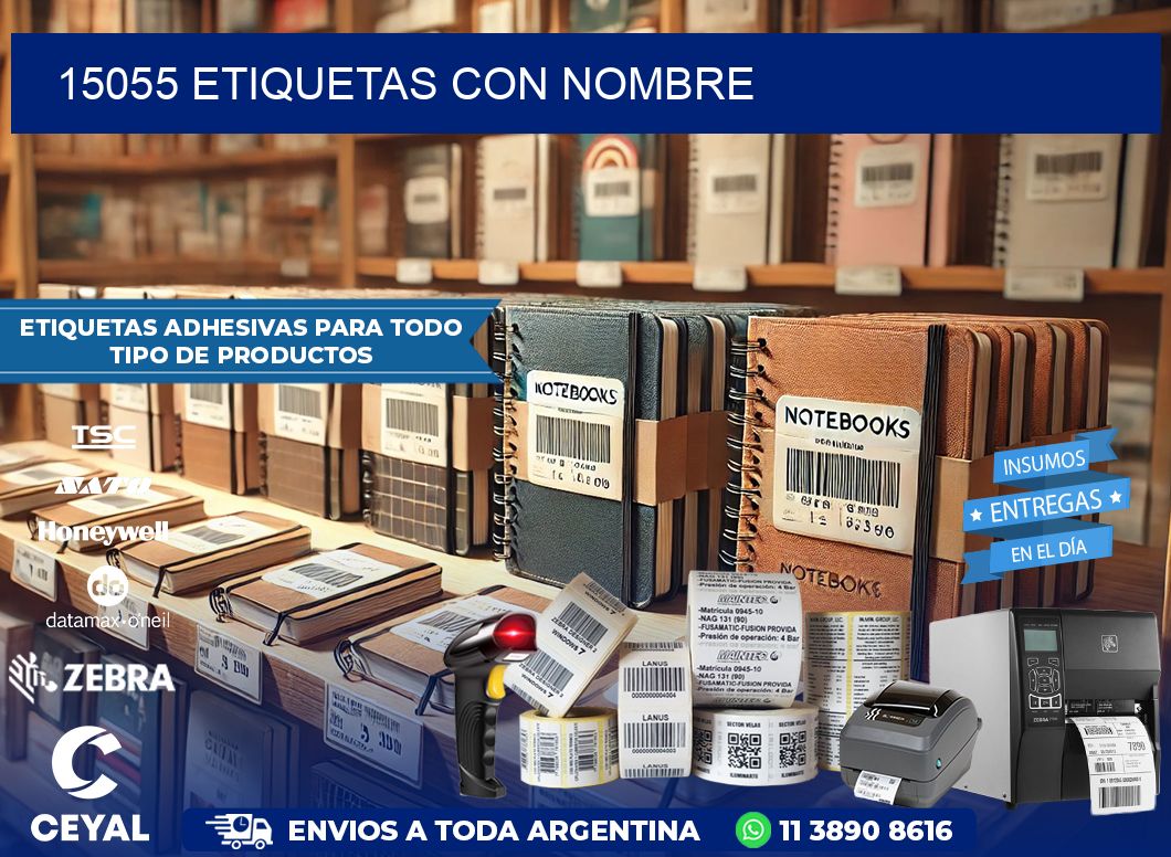 15055 etiquetas con nombre
