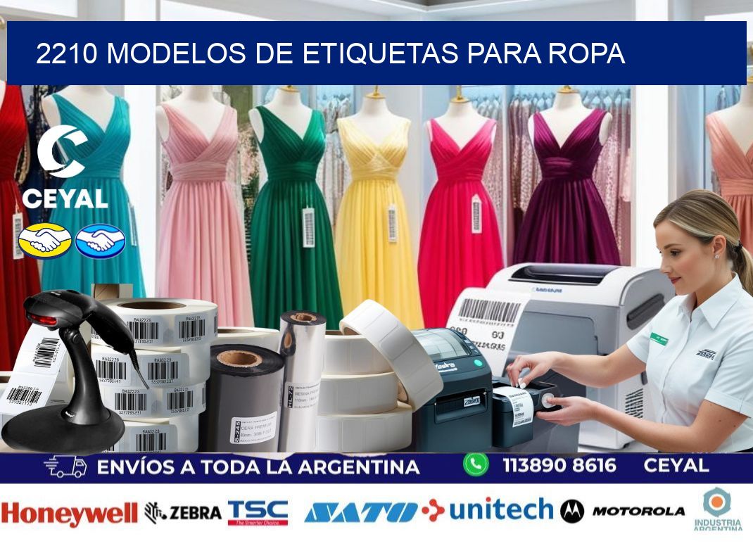 2210 Modelos de etiquetas para ropa