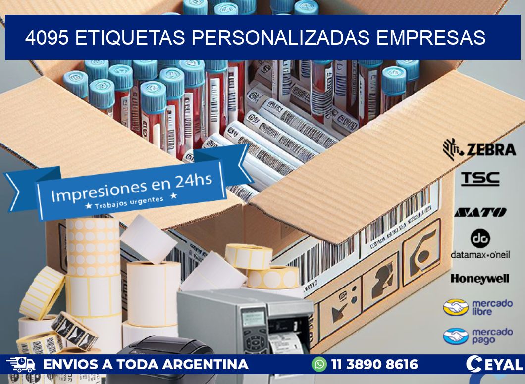 4095 Etiquetas personalizadas empresas