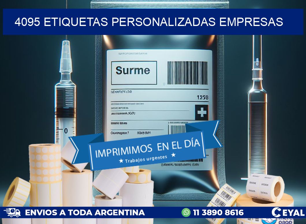 4095 Etiquetas personalizadas empresas