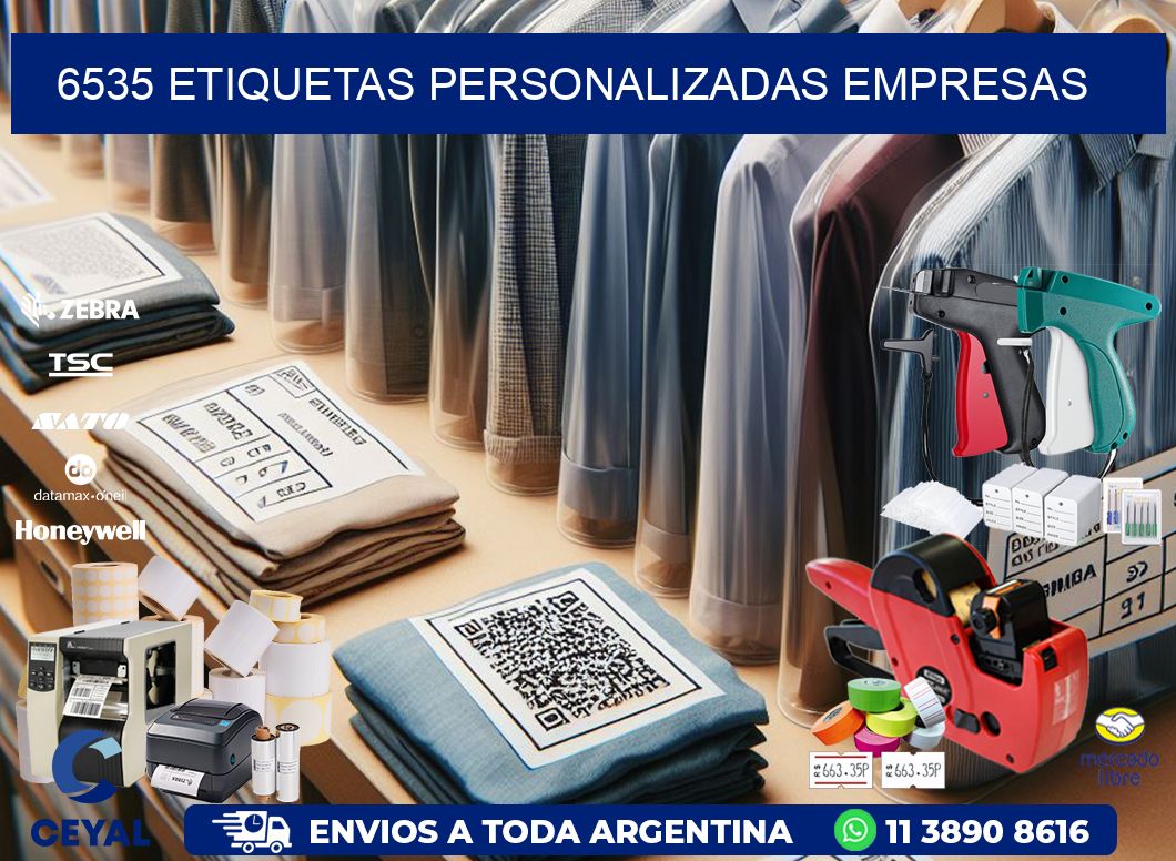 6535 Etiquetas personalizadas empresas