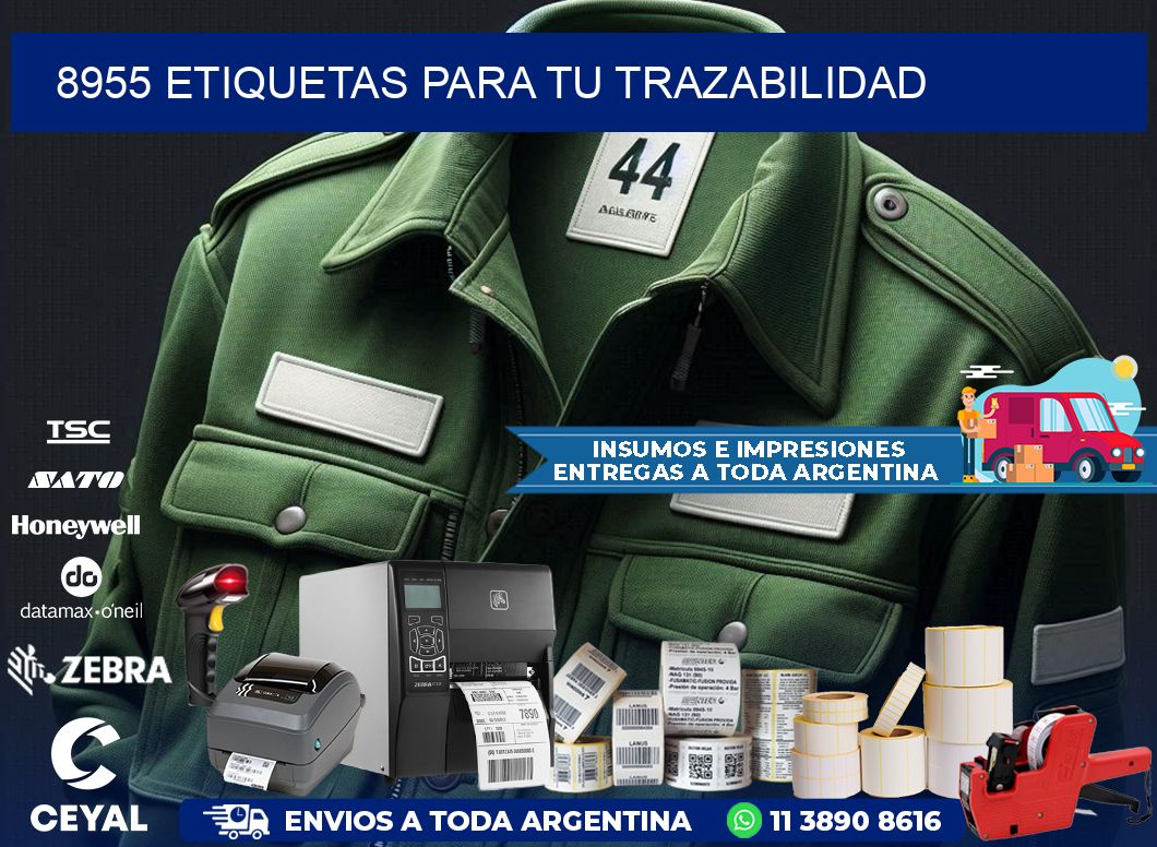 8955 etiquetas para tu trazabilidad