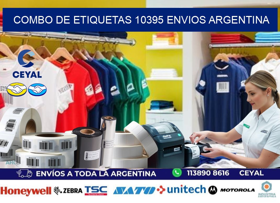 Combo de etiquetas 10395 ENVIOS ARGENTINA