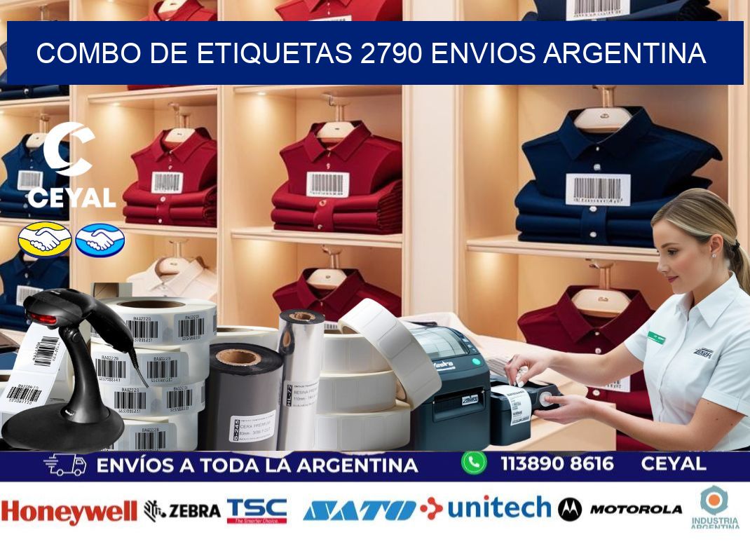 Combo de etiquetas 2790 ENVIOS ARGENTINA