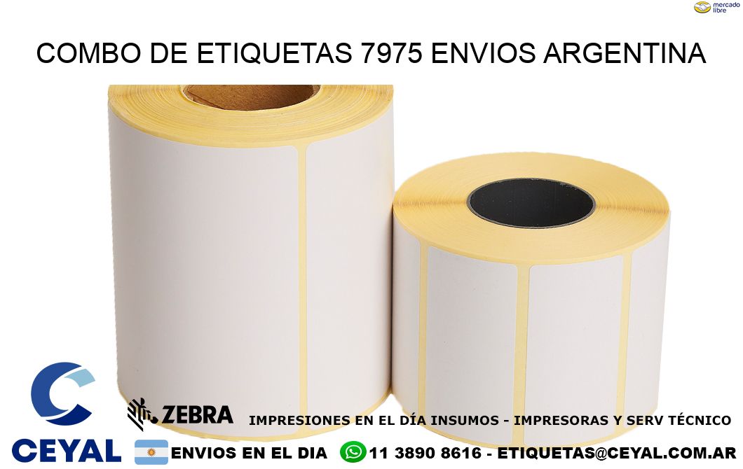 Combo de etiquetas 7975 ENVIOS ARGENTINA