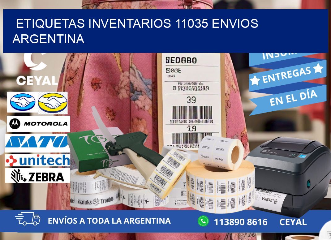 etiquetas inventarios 11035 ENVIOS ARGENTINA