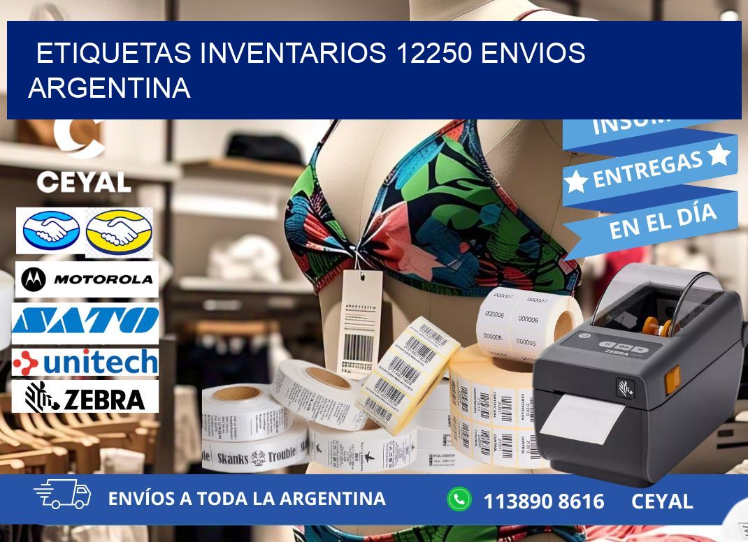 etiquetas inventarios 12250 ENVIOS ARGENTINA