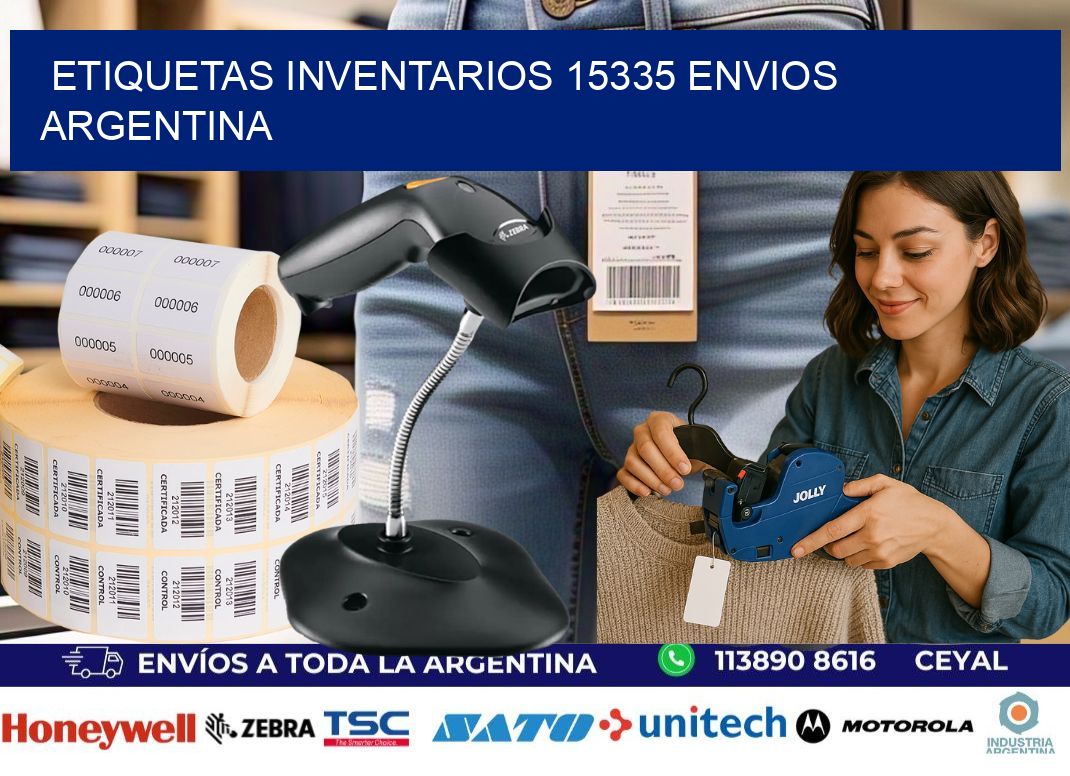 etiquetas inventarios 15335 ENVIOS ARGENTINA