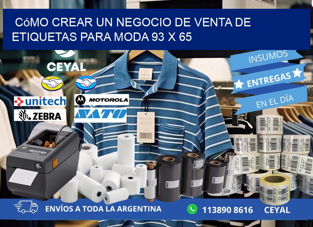 Cómo Crear un Negocio de Venta de Etiquetas para Moda 93 x 65