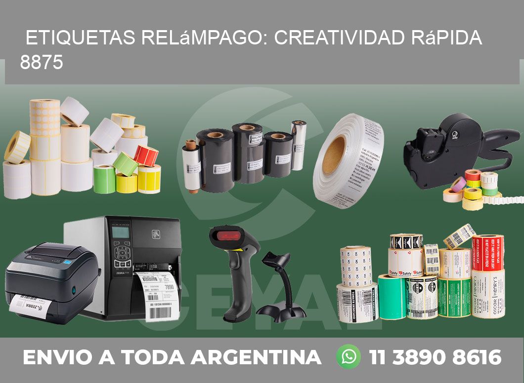 Etiquetas Relámpago: Creatividad Rápida 8875
