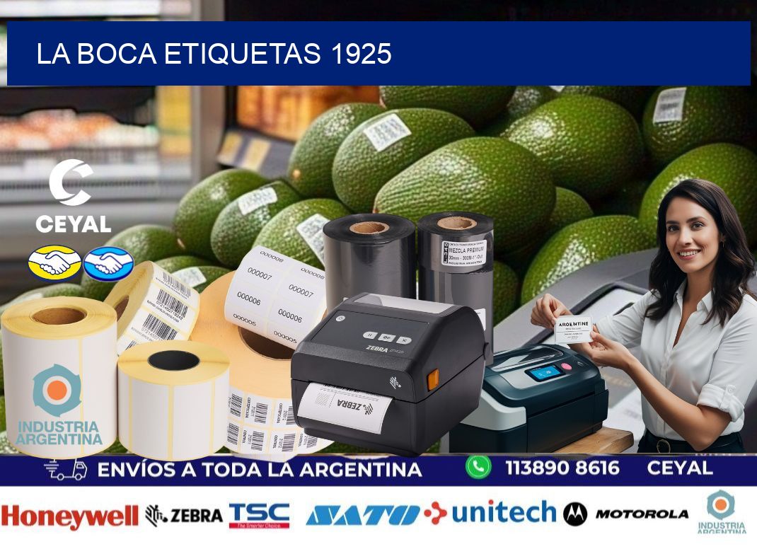 La Boca etiquetas 1925