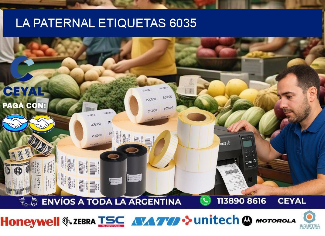 La Paternal etiquetas 6035