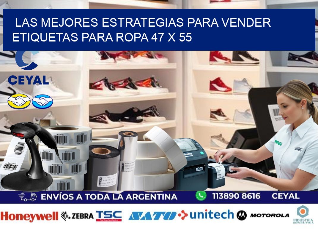 Las Mejores Estrategias para Vender Etiquetas para Ropa 47 x 55