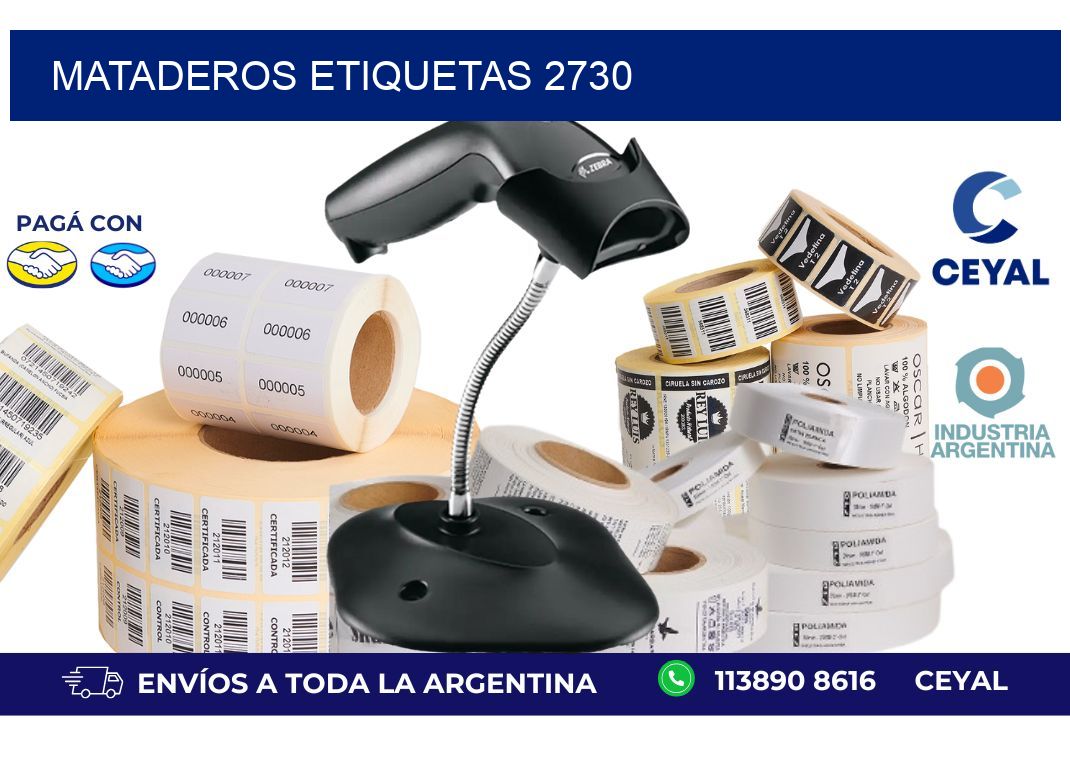 Mataderos etiquetas 2730