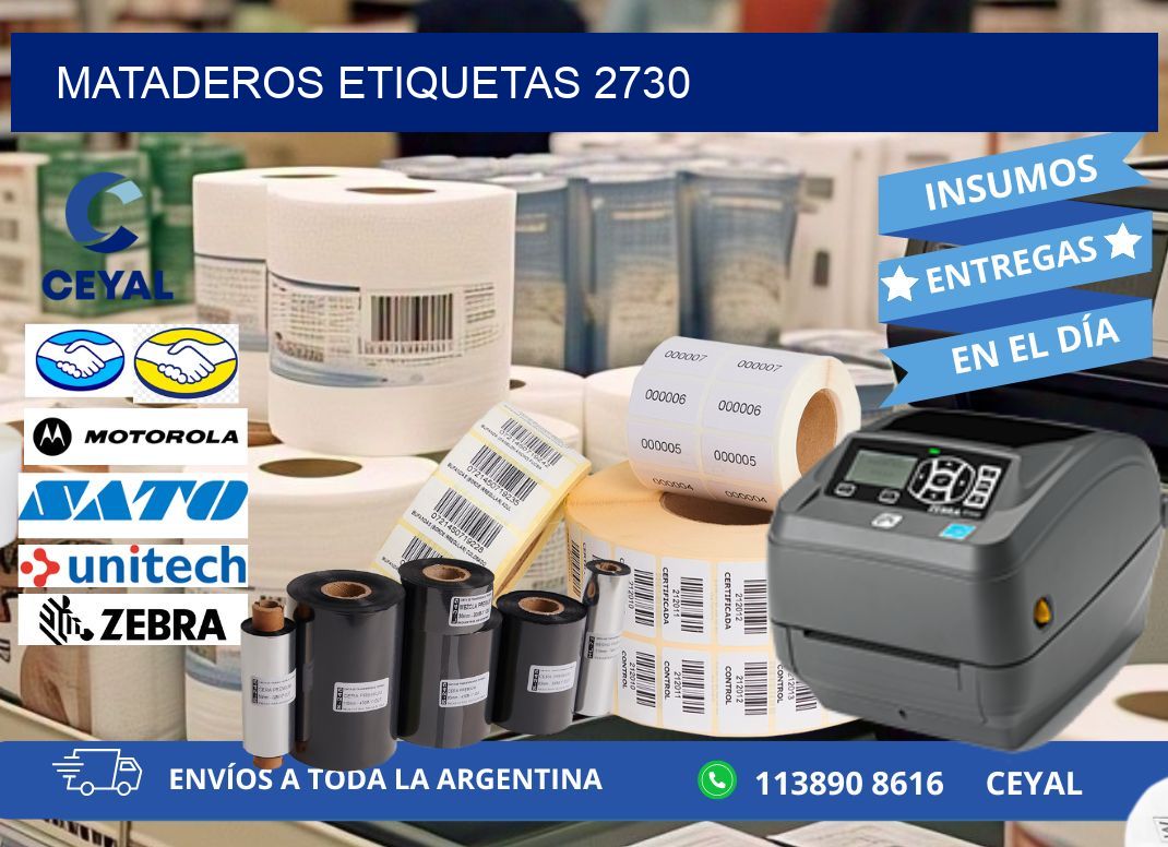Mataderos etiquetas 2730