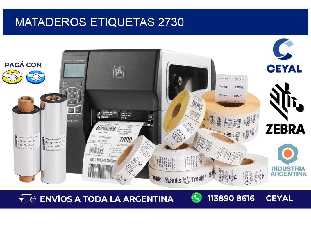 Mataderos etiquetas 2730