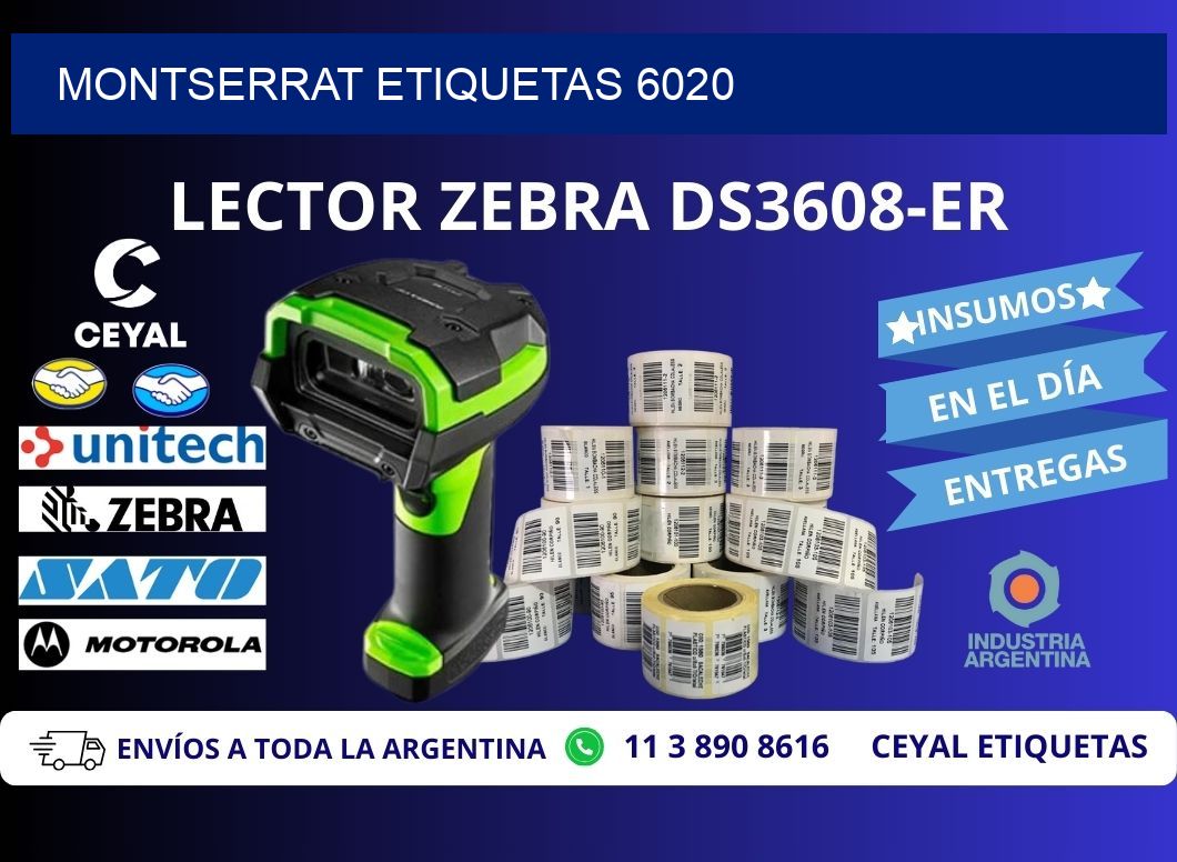 Montserrat etiquetas 6020