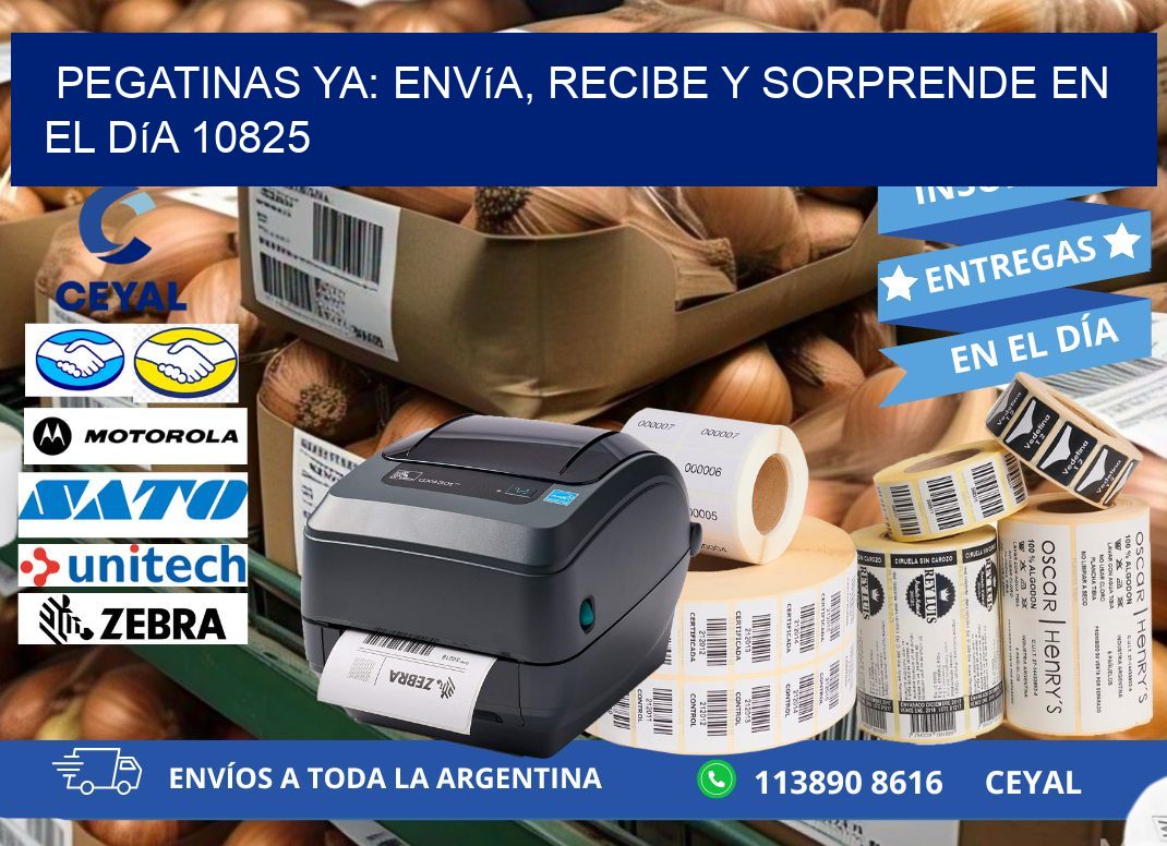 Pegatinas Ya: Envía, Recibe y Sorprende en el Día 10825