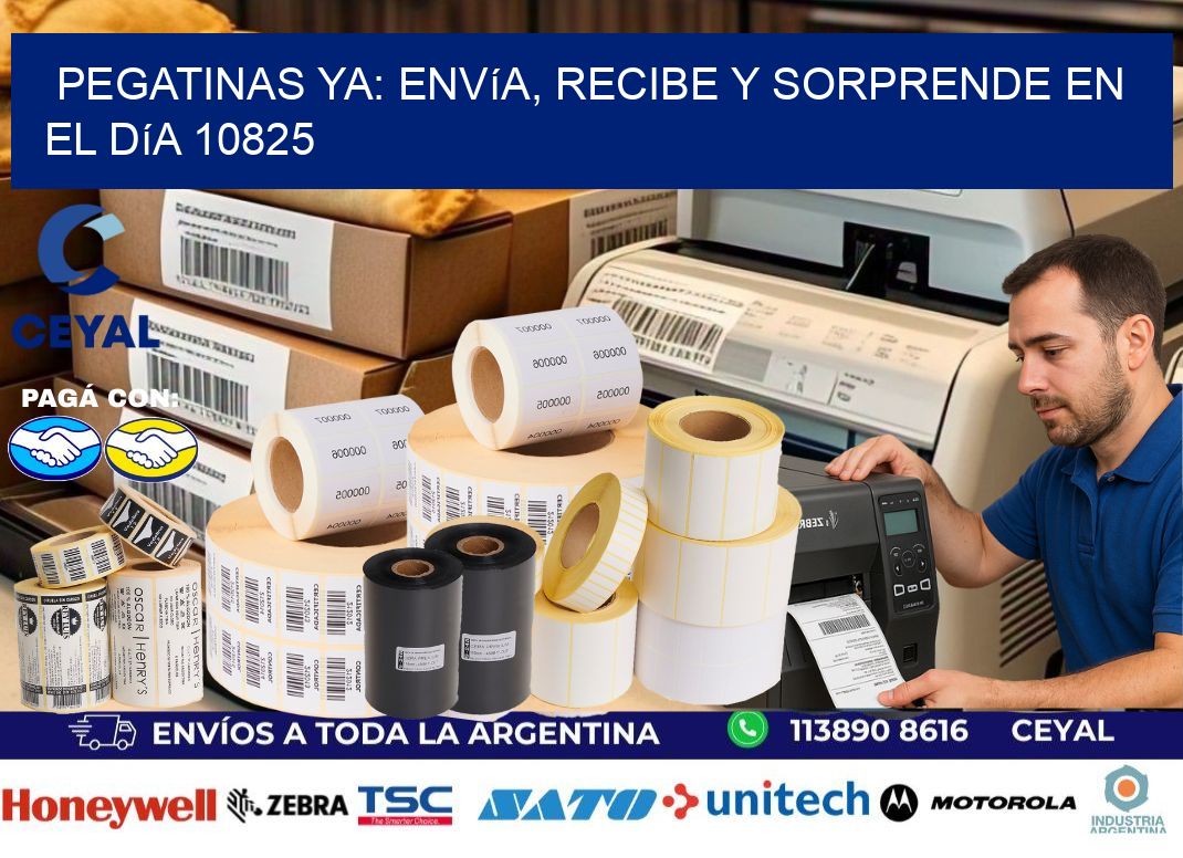 Pegatinas Ya: Envía, Recibe y Sorprende en el Día 10825