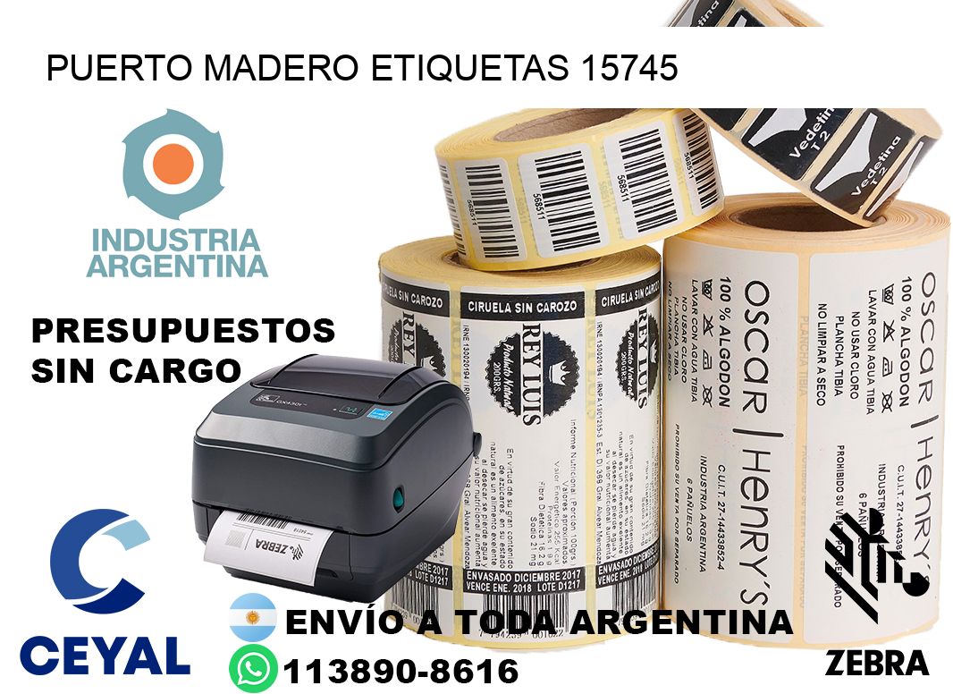 Puerto Madero etiquetas 15745