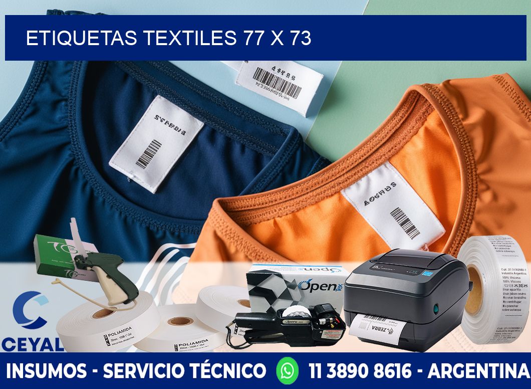 etiquetas textiles 77 x 73