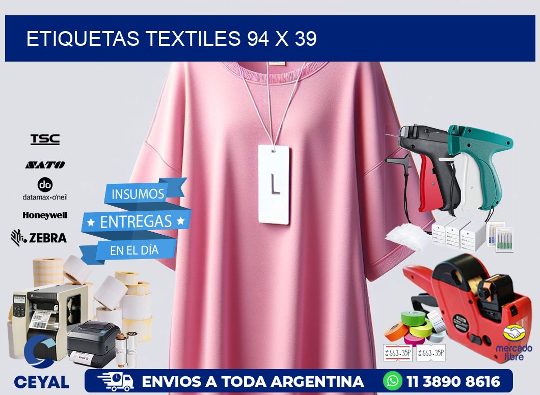 etiquetas textiles 94 x 39
