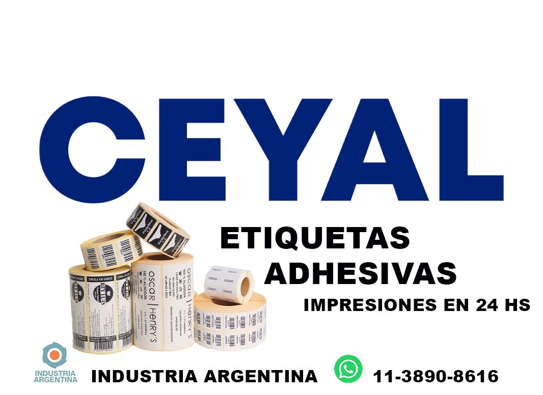 13480 Etiquetas para artículos de uso diario