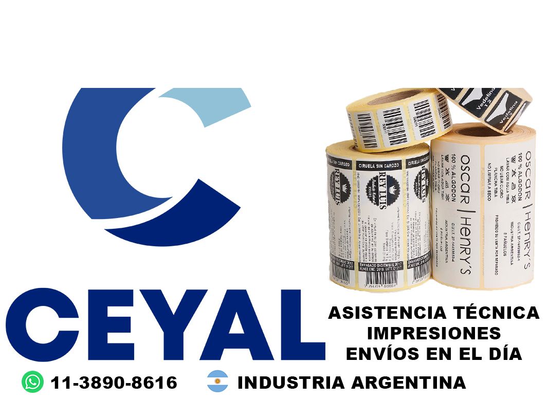 13610 Etiquetas para panificados y pastelería