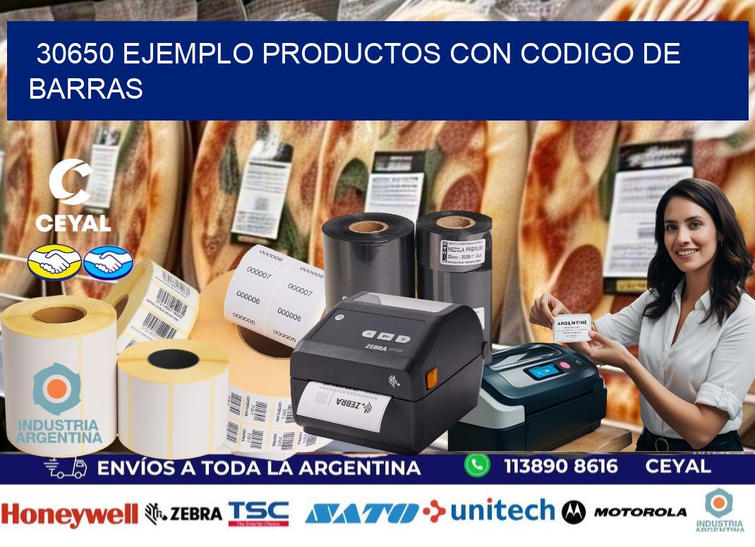 30650 ejemplo productos con codigo de barras