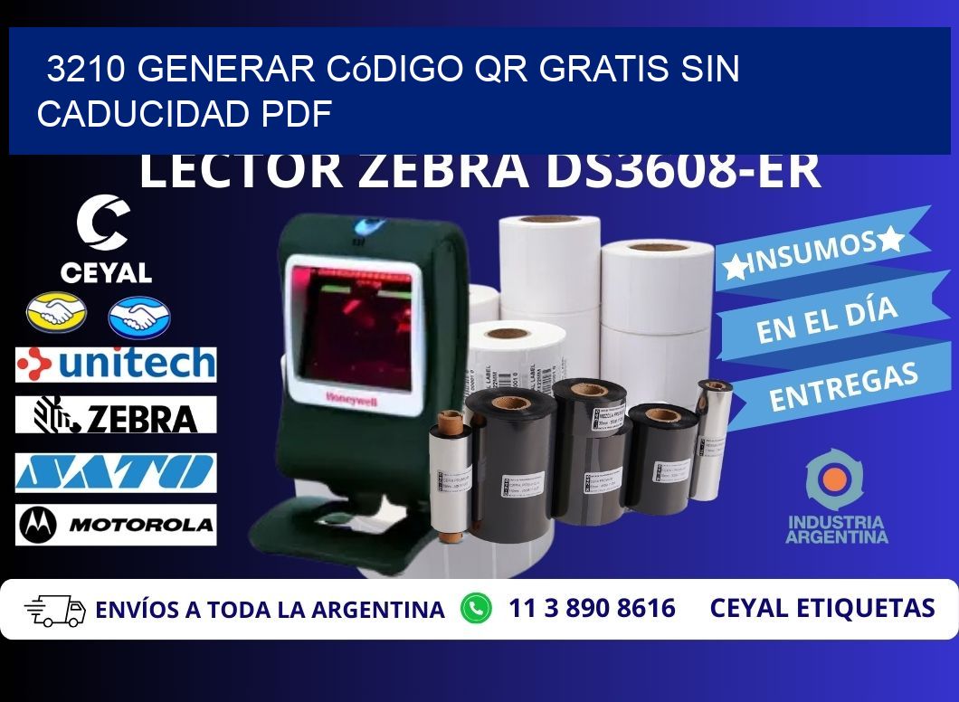 3210 Generar código QR gratis sin caducidad PDF