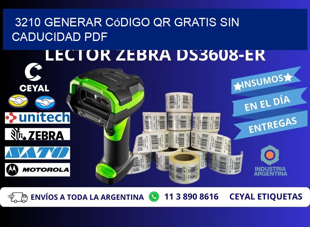 3210 Generar código QR gratis sin caducidad PDF