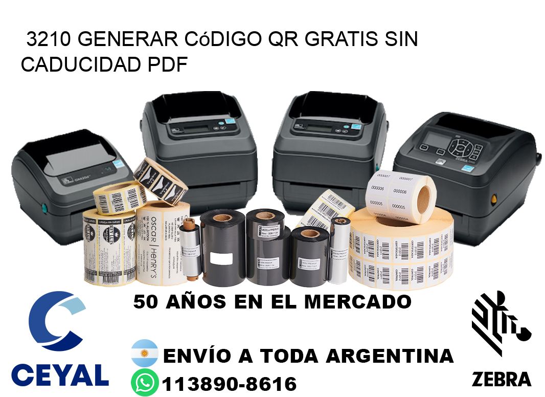 3210 Generar código QR gratis sin caducidad PDF
