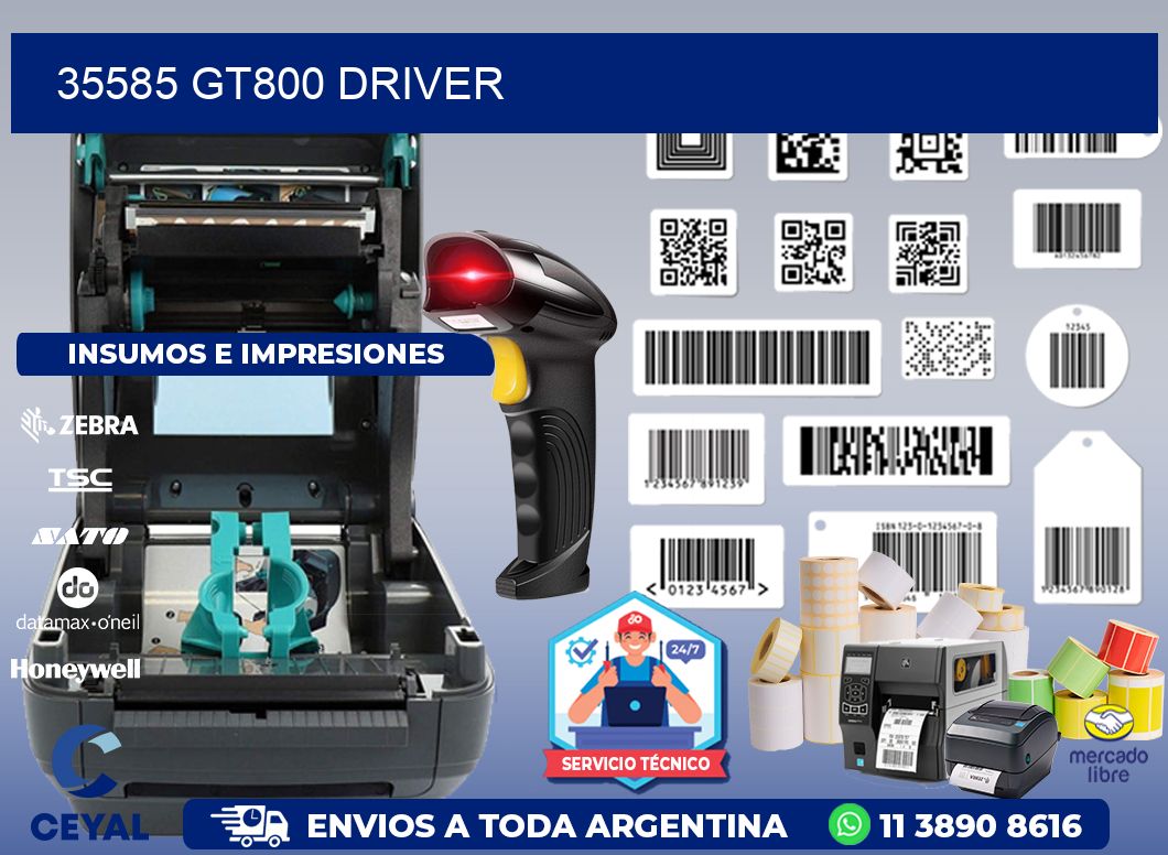 35585 GT800 driver