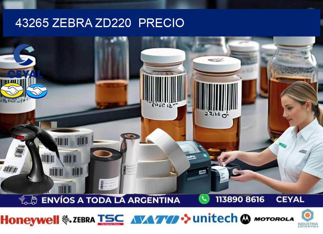 43265 Zebra ZD220 precio