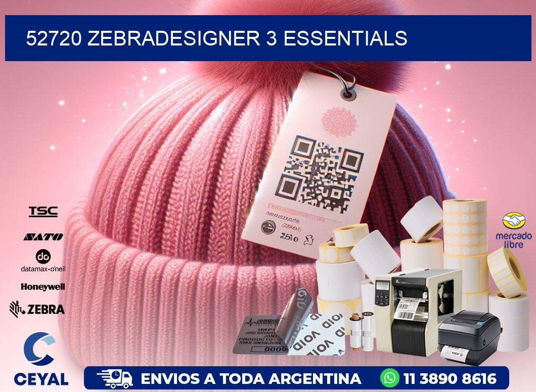 52720 ZebraDesigner 3 Essentials