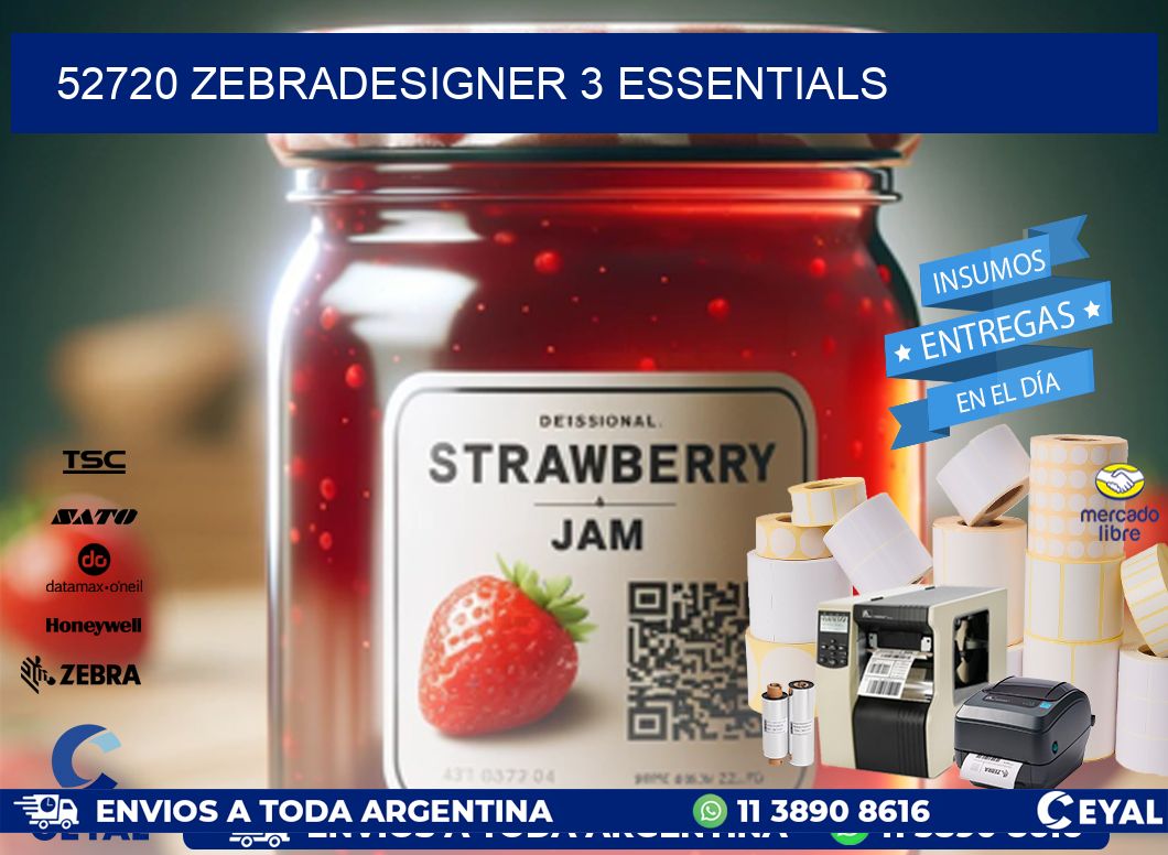 52720 ZebraDesigner 3 Essentials