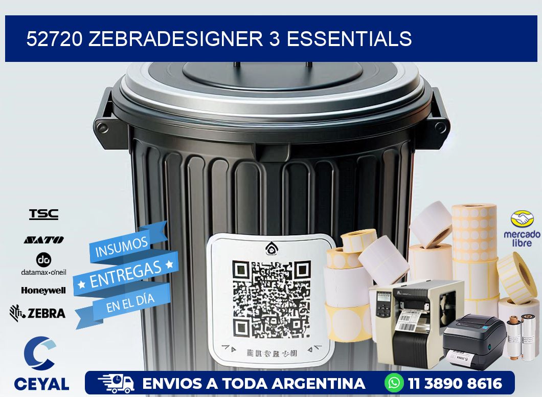 52720 ZebraDesigner 3 Essentials
