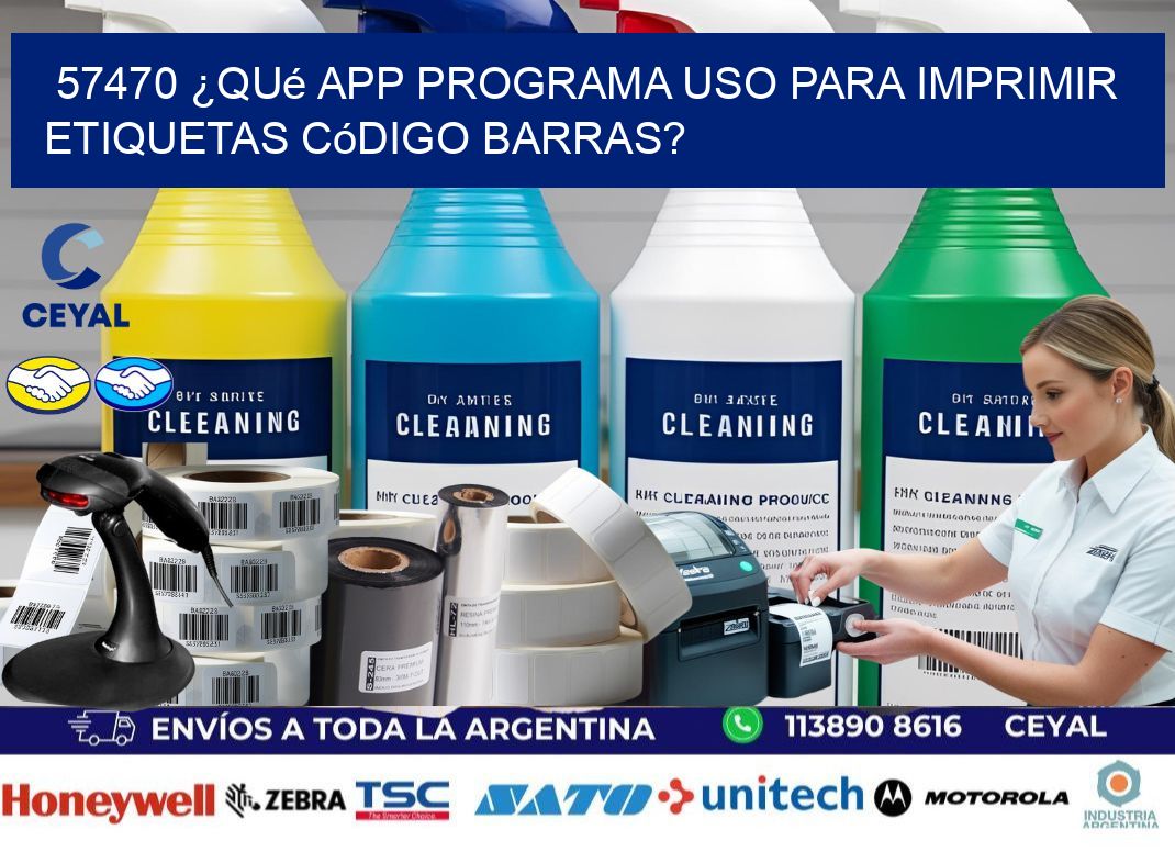 57470 ¿Qué app programa uso para imprimir etiquetas código barras?