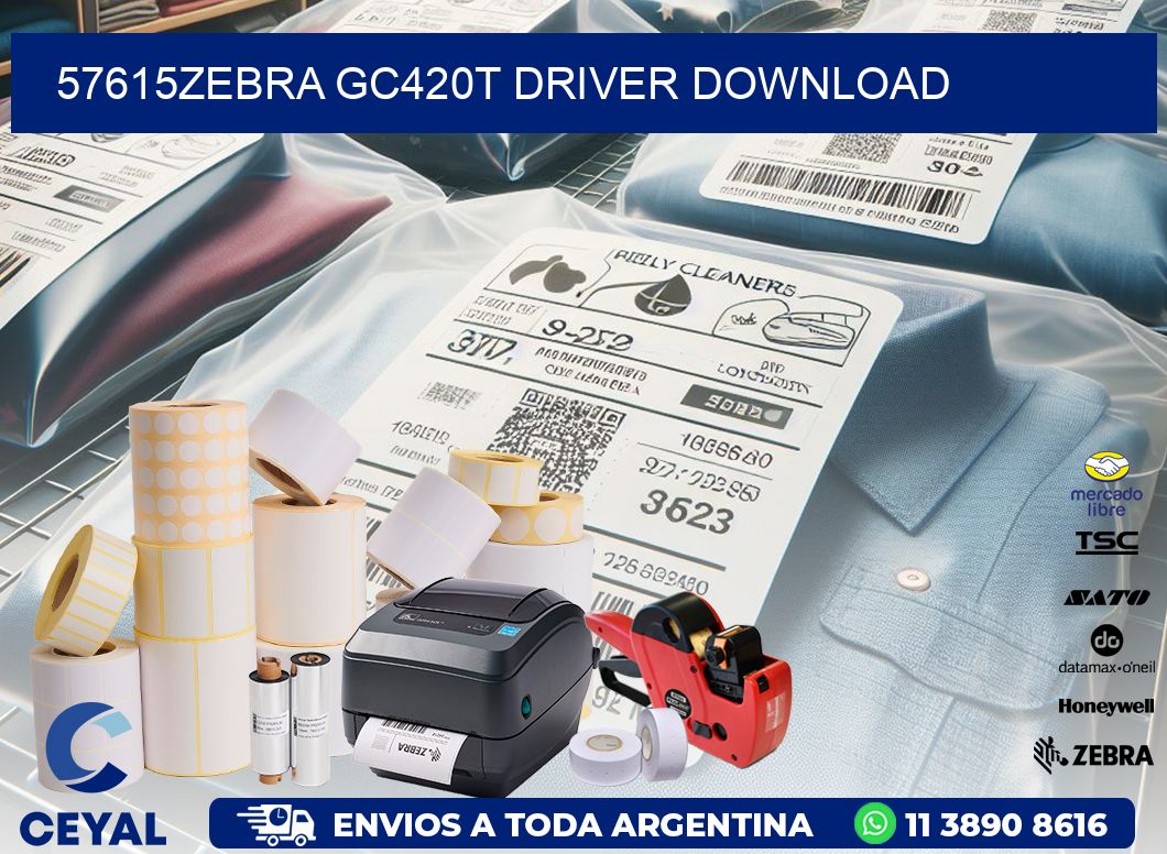 57615Zebra GC420t driver download