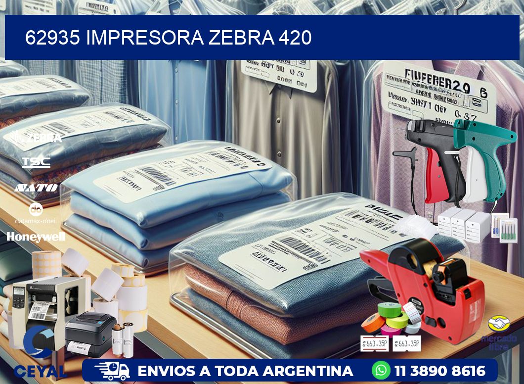 62935 impresora zebra 420