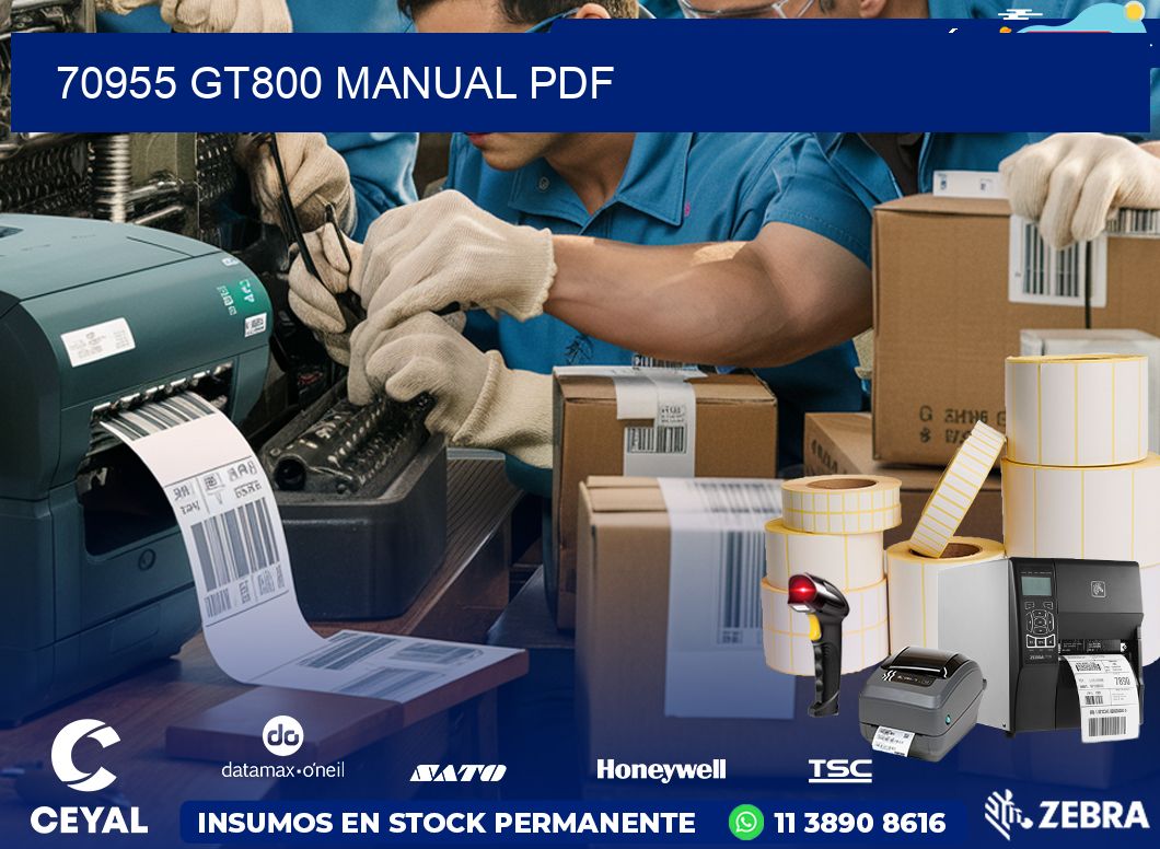 70955 GT800 manual PDF