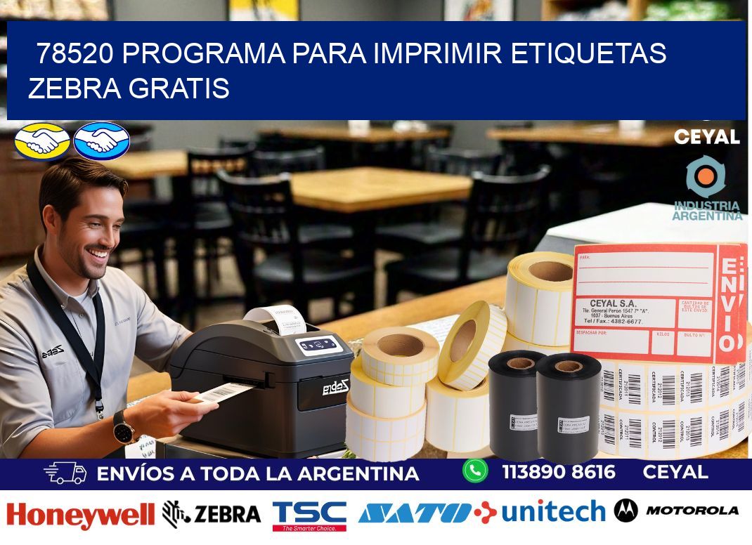 78520 Programa para imprimir etiquetas Zebra gratis
