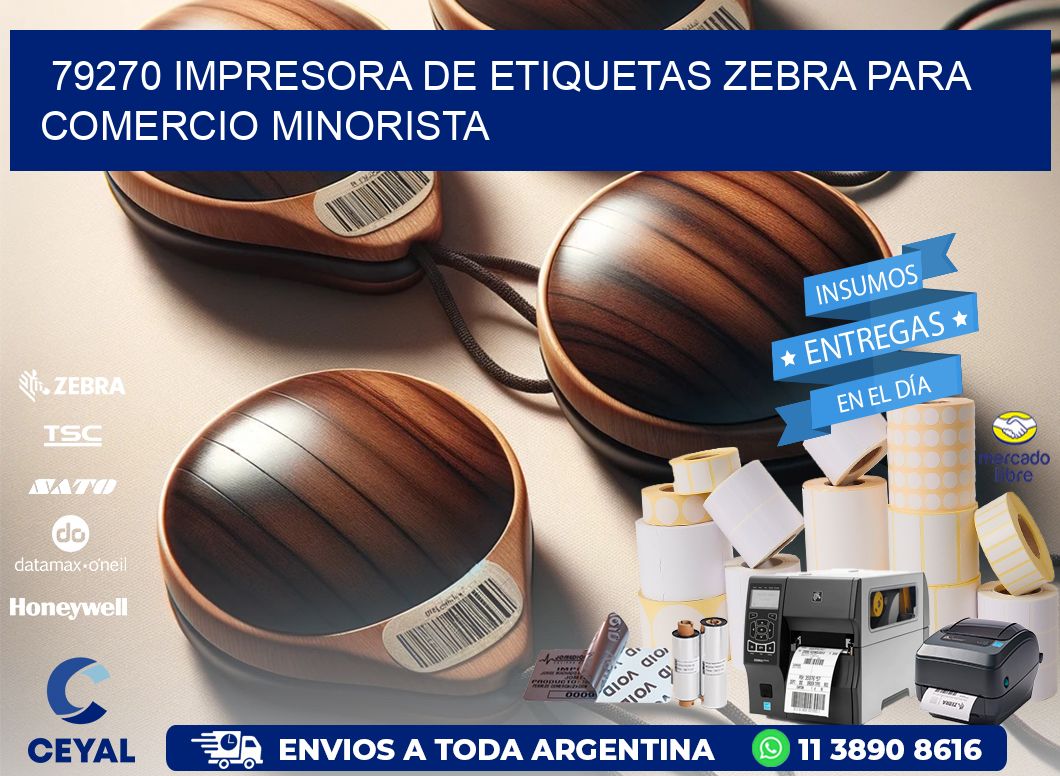 79270 impresora de etiquetas zebra para comercio minorista