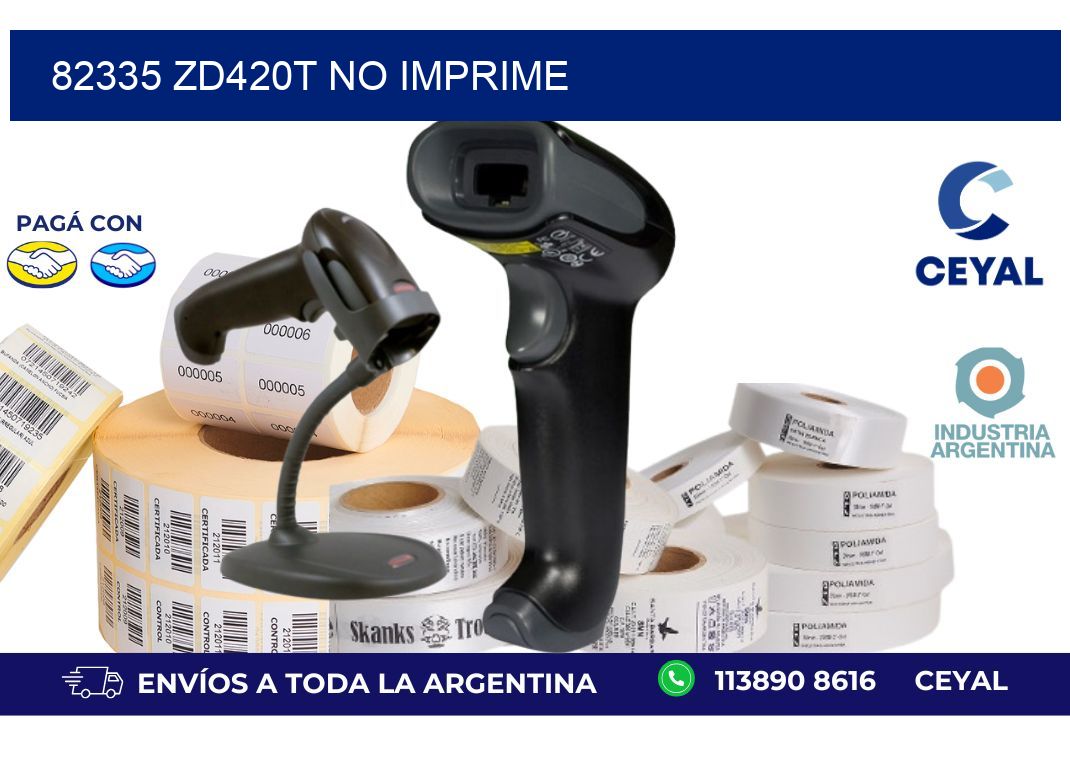 82335 ZD420t no imprime