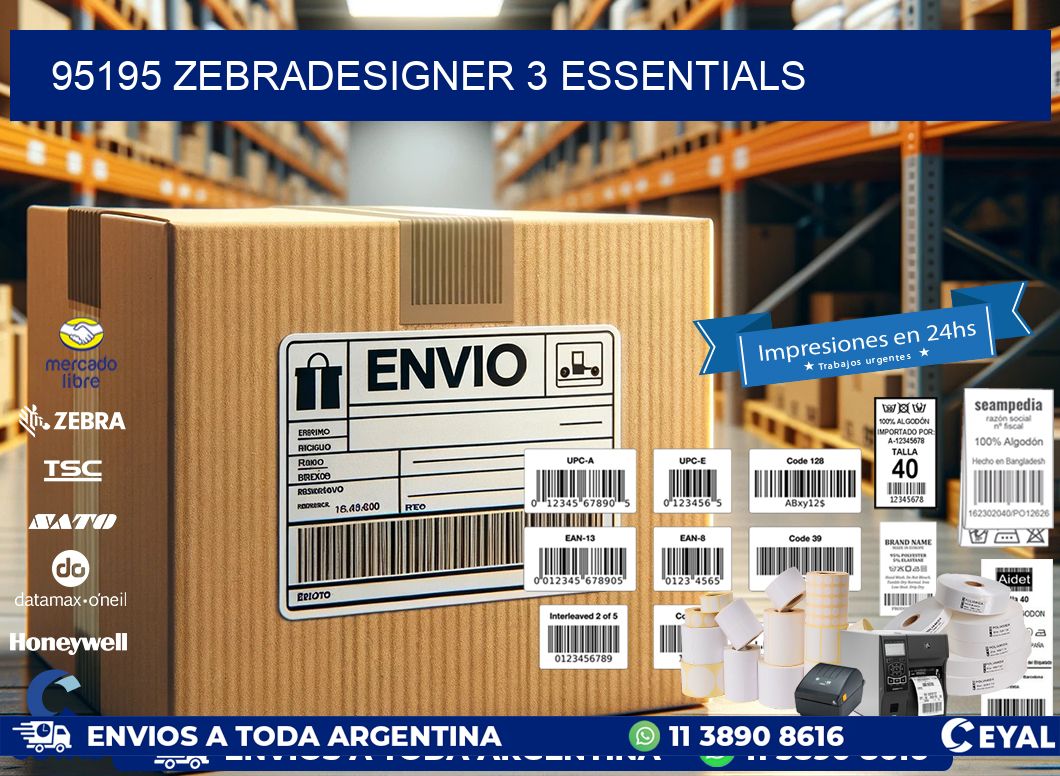 95195 ZebraDesigner 3 Essentials
